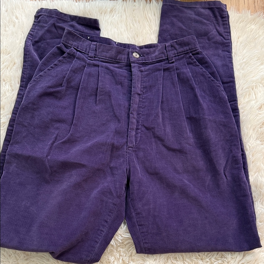 Lee Men's Corduroy Pants in Rich Purple